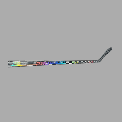 Pro All Black V2 Hockey Stick - Junior
