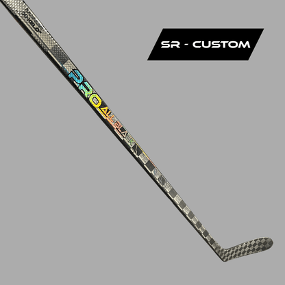Pro All Black V2 Hockey Stick - Senior (Custom)