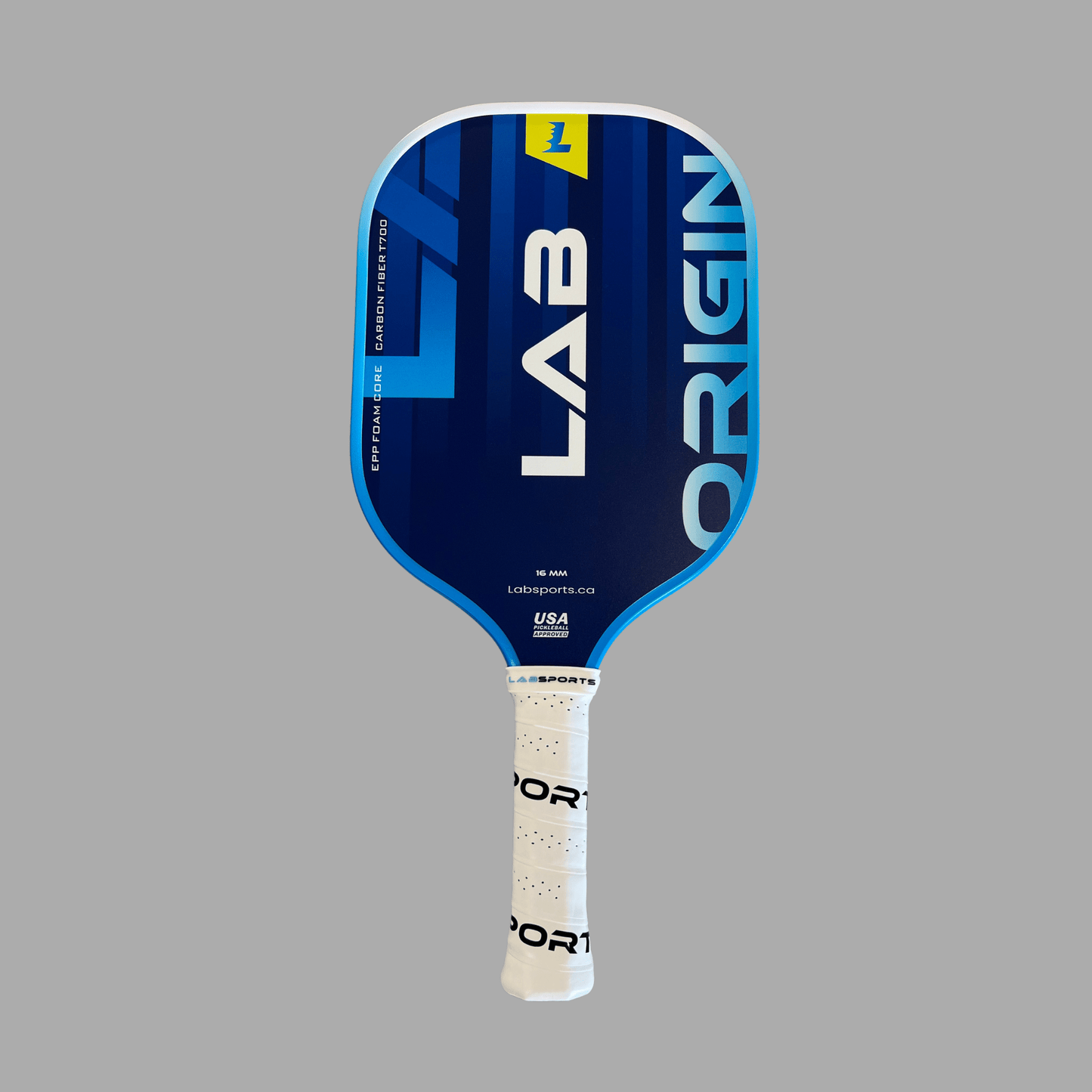 Raquette de pickleball LabSports Origin conçue pour un équilibre entre puissance et contrôle